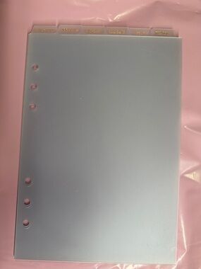 Cloth & Paper Girl Gang Top Tab Dividers - Gold Font